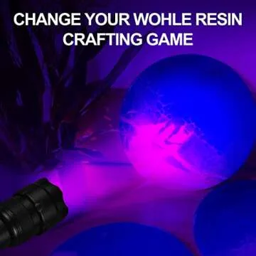 UltraFire UV Flashlight Curing UV Glue & Detecting Stains