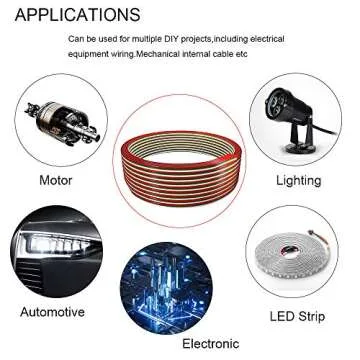 BTF-LIGHTING 32.8FT RGB Extension Cable - High Power 18AWG LED Connector