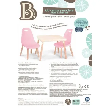 B. toys Stylish Table and Chair Set for Toddlers