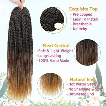 MOSINA Crochet Hair for Trendy Braids & Styles