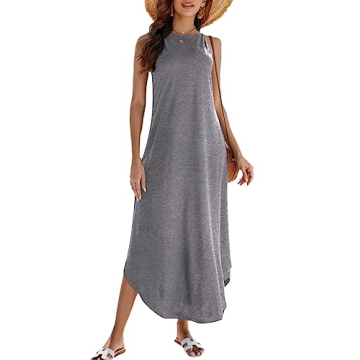 Halife Summer Casual Maxi Dress for Effortless Style