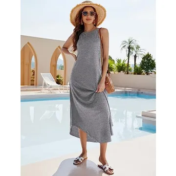 Halife Summer Casual Maxi Dress for Effortless Style