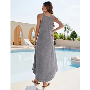 Halife Summer Casual Maxi Dress for Effortless Style
