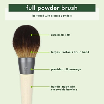 EcoTools Full Powder Brush for Effortless Makeup Application