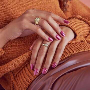 KISS (PRODUCT) RED Gel Fantasy Sculpted Fake Nails