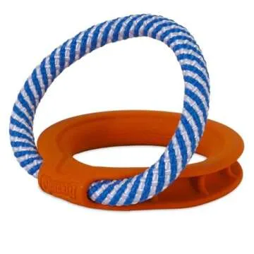 Chuckit! FetchTug 2-in-1 Dog Toy Ring – Engage in Fetch & Tug Games