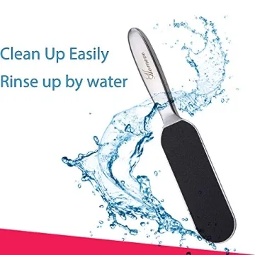 Homeve Foot File for Exquisite Foot Care with Replaceable Pads