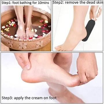 Homeve Foot File for Exquisite Foot Care with Replaceable Pads
