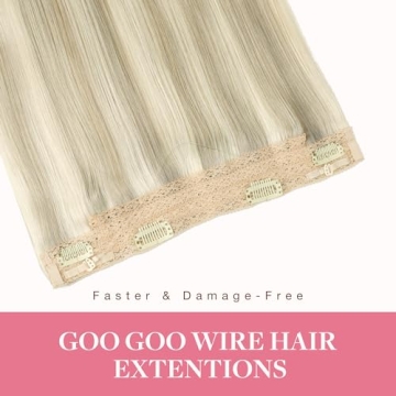 GOO GOO Wire Hair Extensions for Stunning Volume