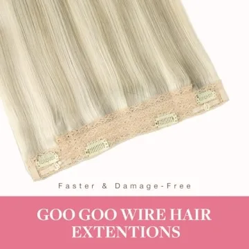 GOO GOO Wire Hair Extensions for Stunning Volume