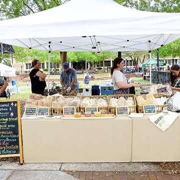 Nasitos 2 Pack Beige 6ft Table Cover - Washable & Durable for All Events