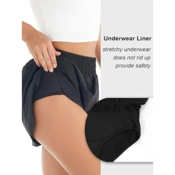 Blooming Jelly Women's Quick-Dry Running Shorts with Pockets