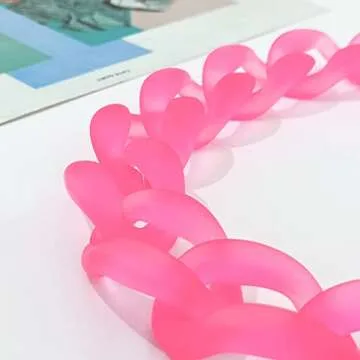 Stylish Firstmeet Chunky Acrylic Necklace for Everyone