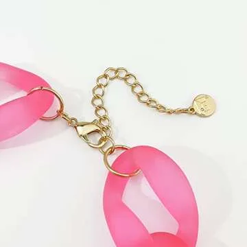 Stylish Firstmeet Chunky Acrylic Necklace for Everyone