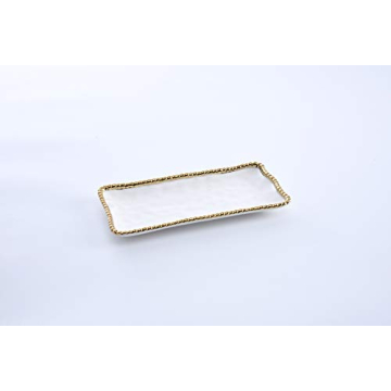 Pampa Bay Golden Salerno Tray for Elegant Serving