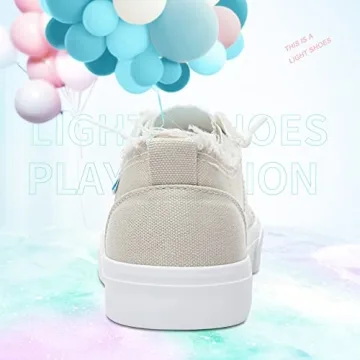 Obtaom Women's Comfort Canvas Slip On Sneakers