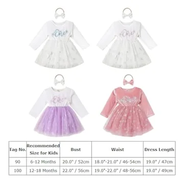 Stunning Winter Snowflake Birthday Outfit for Baby Girls