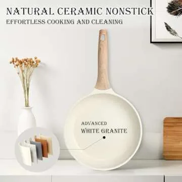 14-Piece Nonstick Cookware Set for Healthy Cooking