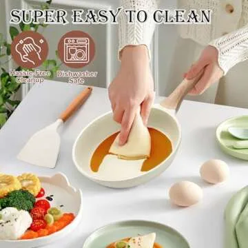 14-Piece Nonstick Cookware Set for Healthy Cooking