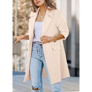 PRETTYGARDEN Women's Long Sleeve Blazer for All Occasions