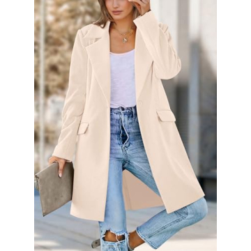 PRETTYGARDEN Women's Long Sleeve Blazer for All Occasions