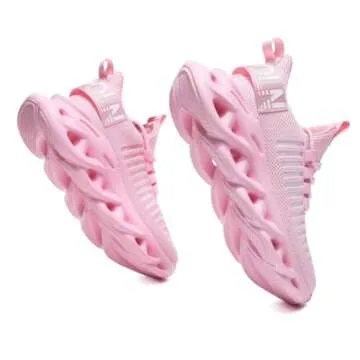 Jakcuz Ladies Platform Sneakers Women Shoes Tennis Comfy Trendy Pink Sneakers Female Casual Sneakers...
