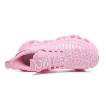 Jakcuz Ladies Platform Sneakers Women Shoes Tennis Comfy Trendy Pink Sneakers Female Casual Sneakers for Women Size 9
