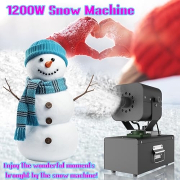 IMONE 1200W Snow Machine for Christmas Fun