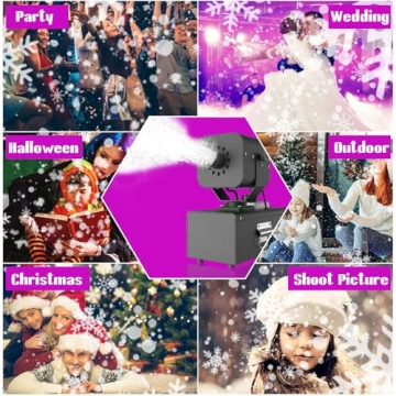 IMONE 1200W Snow Machine for Christmas Fun