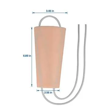 SimCoach Phlebotomy and Venipuncture Practice Kit, Wearable IV Practice Trainer Kit, IV Start Kit for Medical Education, Fit-on Intravenous Injection Simulator, Nursing School Essentials