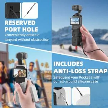 BRDRC Pocket 3 Silicone Cover - Perfect Protection for Your DJI Camera