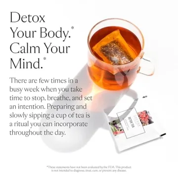 Sakara Detox Tea - Organic Herbal Tea for Wellness