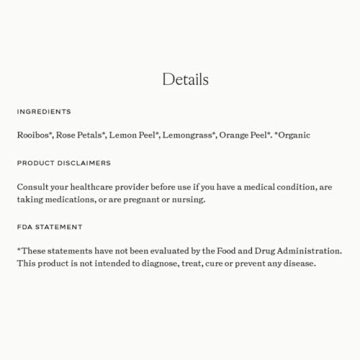 Sakara Detox Tea - Organic Herbal Tea for Wellness