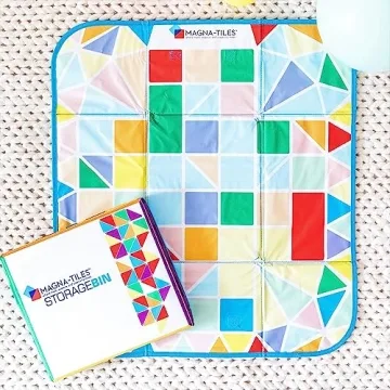 MAGNA-TILES Storage & Interactive Play-Mat for Kids