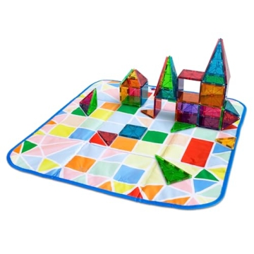 MAGNA-TILES Storage & Interactive Play-Mat for Kids