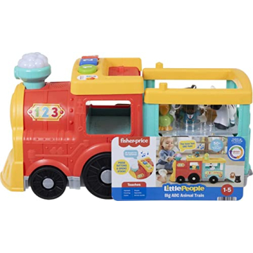 Fisher-Price ABC Animal Train for Toddler Learning & Fun
