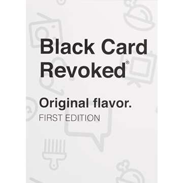 Black Card Revoked: Original Flavor - Celebrate Black Culture with America’s 1st Black Culture Trivia Game | The Original Black Culture Game | Perfect for Every Cookout, Game Night & Holiday