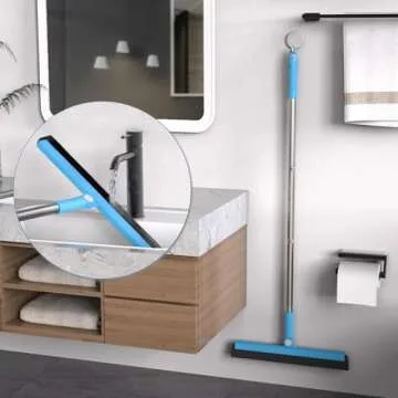 KOLLIEE Adjustable Floor Squeegee for Efficient Cleaning