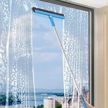 KOLLIEE Adjustable Floor Squeegee for Efficient Cleaning