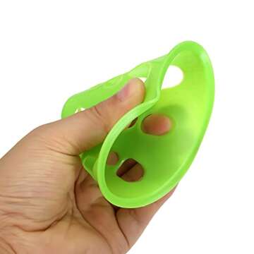 Jucoan 50 Pack 3 Inch Mini Sports Cones, Plastic Windproof Skate Cones with Hole, Bright Colors Sports Training Agility Marker Cones for Roller Skating Football Indoor Outdoor