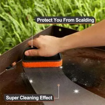 SHINESTAR 26-Piece Griddle Cleaning Kit for Blackstone, Flat Top Grill Cleaner Kit with Scraper, Cleaning Brick, Scouring Pads, Professional Griddle Accessories Kit for Cleaning, Easy to Remove Stain