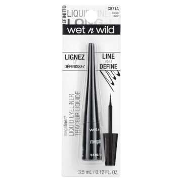 wet n wild MegaLiner Liquid Eyeliner - Black (packaging)