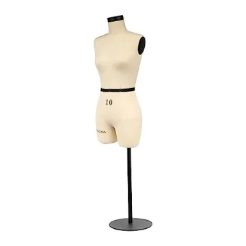 DE-LIANG Half Scale Dress Form Mini Mannequin for Sewing