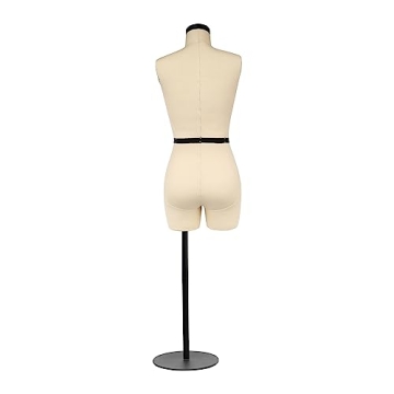 DE-LIANG Half Scale Dress Form Mini Mannequin for Sewing