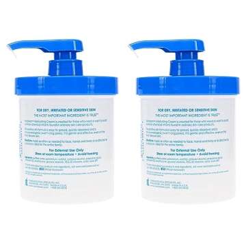 Vanicream Skin Cream With Pump Dispenser 16 oz (Pack of 2)