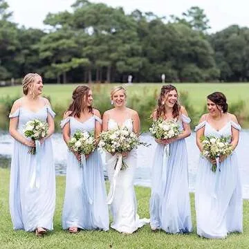 Miao Duo Chiffon Beach Wedding Dress for Women 2023