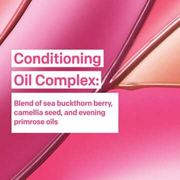 Almay Color & Care Lip Oil Stick Rosy Glaze 120, 0.09 Oz