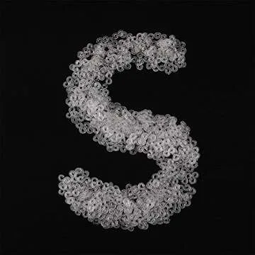 300 Rubber Band S Clips for Creative Crafting Projects