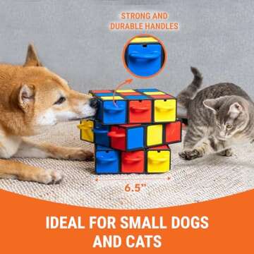 Pupzle Dog Puzzle, Dog Enrichment Toys for IQ Training, Mental Stimulation for Dogs, Dog Food Puzzle, Dog Interactive Toys for Puppy, Small and Medium Dogs