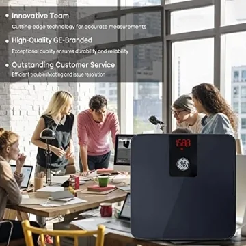 GE Digital Smart Bathroom Scale Bluetooth Weight BMI Tracker